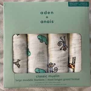 NWT aden and anais swaddles
